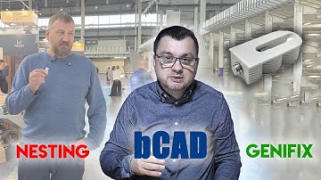 Как #bCAD и #Genifix упрощают работу на #ЧПУ станке с #нестинг?