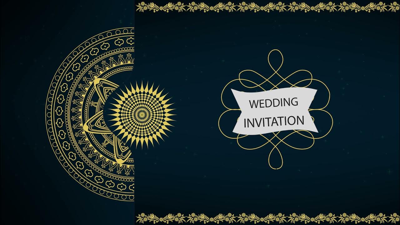 Free Online Wedding Invitation Video Maker