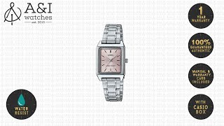 Jam Tangan Casio Original Wanita LTP-V007D-4E