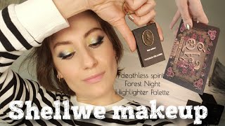 SHELLWE MAKEUP | Forest Night Highlighter Palette и deathless spirit