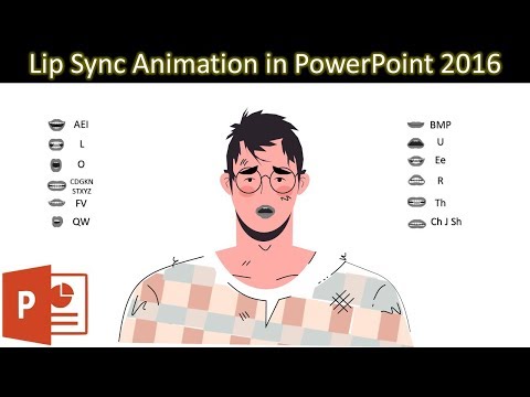 Talking Animation in PowerPoint 2016 Tutorial | Character Animation