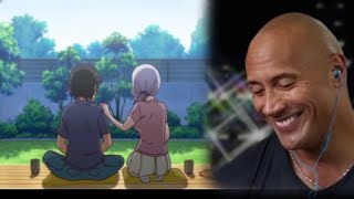 The Rock Reacts To Most Emotional Anime Moment