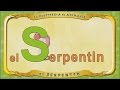 la Multipedia de animales. Letra S - el Serpentin