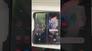 My Samsung Z Fold Smartphone Screen Crack & Broken