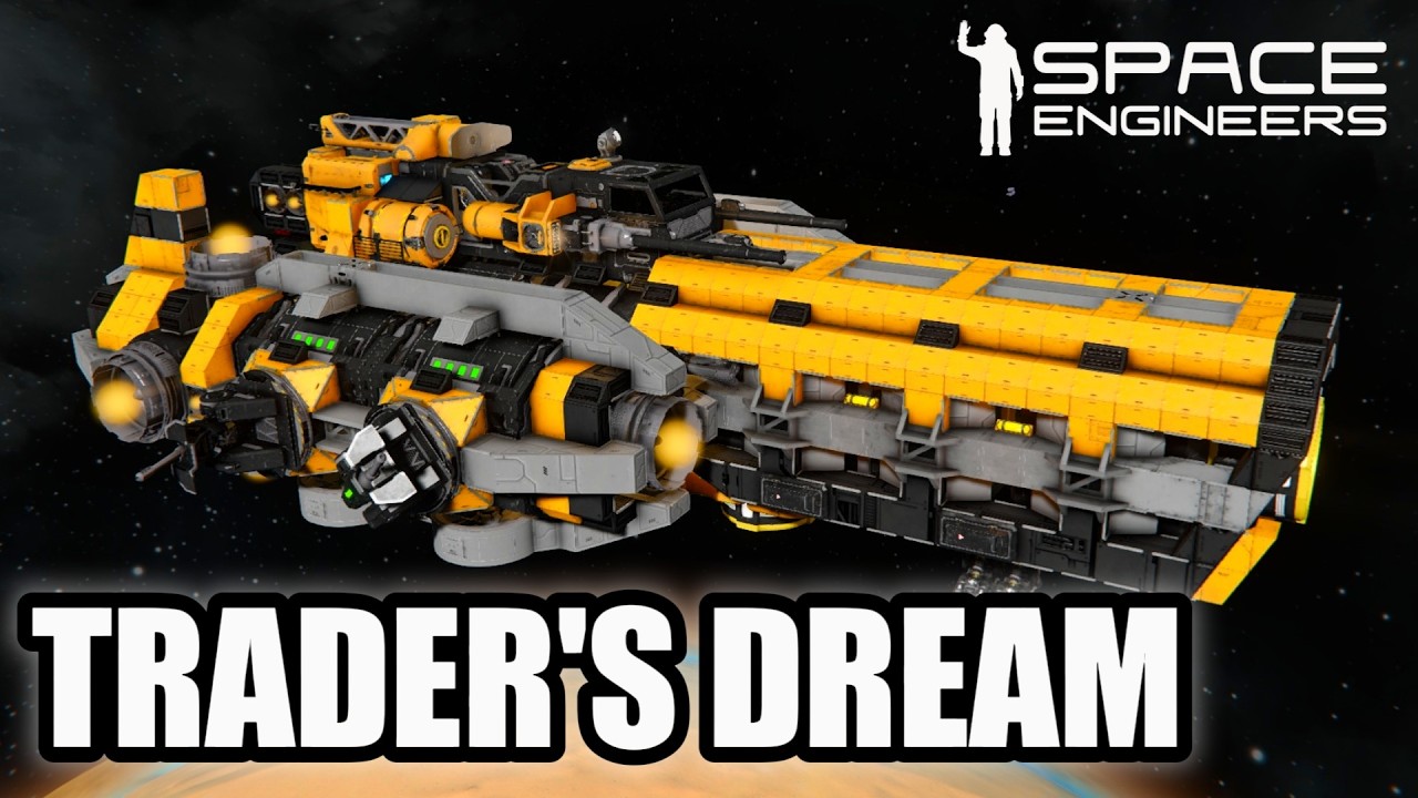 SMALL GRID LIGHT FREIGHTER BUILD - Space Engineers 2026 - YouTube