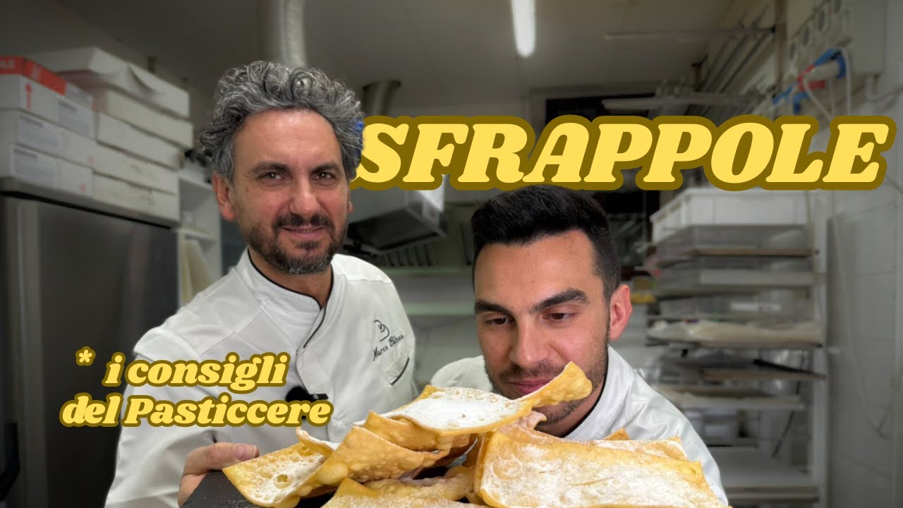 Sfrappole di Carnevale - la Ricetta con un vero Pasticcere