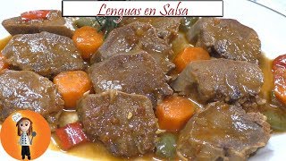 Lenguas de Cerdo en Salsa | Receta de Cocina en Familia