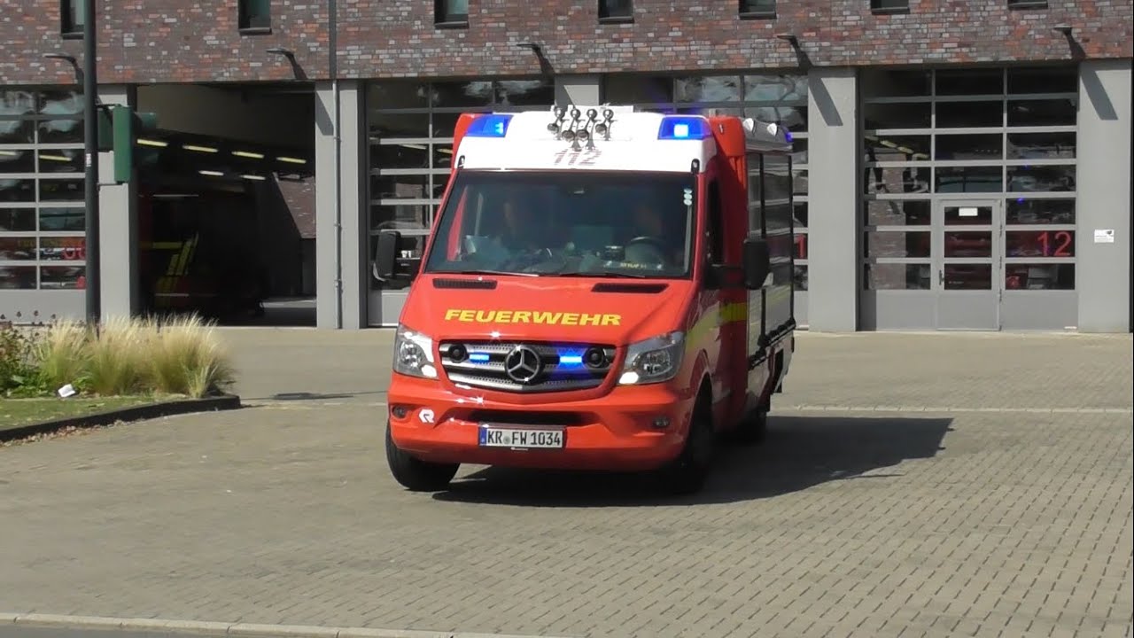 KLAF BF Krefeld auf Wachausfahrt