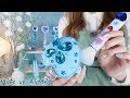 ASMR Doing your winter Makeup, Elsa💙❄Handmade Clay Cosmetics|personal attention