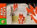 DIY Bookmark - Fox | Craft Ideas for Kids on Box Yourself