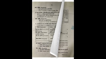 NEB_GRADE _XII 2079(2022) Accounting model questions📚🖊️📖