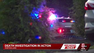 Death investigation underway at Acton home, DA says