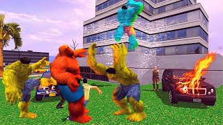 New Monster Hero VS Hulk Hero Crime City Battle Monster Hulk Hero Gangster Warrior Android Gameplay screenshot 5