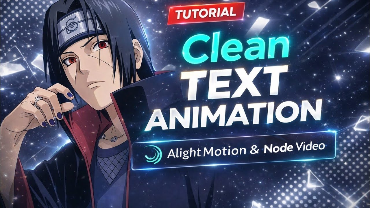 Trending clean Text Animation on alight motion tutorial / zynixarc ...