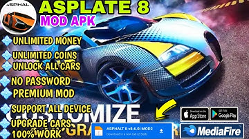 Asphalt 8 MOD APK v8.6.0i (2025) | Unlimited Money + All Cars Unlocked 👍 | No Password👍