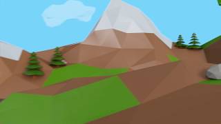 Low Poly Planet animation in Blender 2.8 Eevee