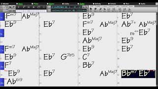 BACKING TRACK - IT HAPPENED IN MONTEREY (Mabel Wayne) Ab 130 BPM JAZZ WALTZ