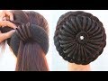 latest bridal juda hairstyle for short hair || easy hairstyles || wedding hairstyles || hairstyles