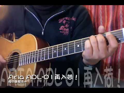 確実正規品 アリア　アコースティックギター　ADL-05改？　ma.be様専用 アコースティックギター