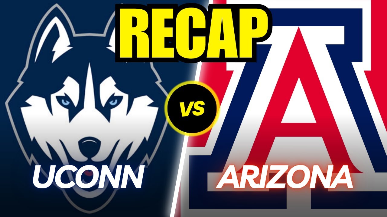 Полный обзор матча UConn против Arizona!