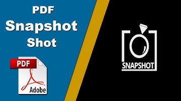 How to use PDF Snapshot Tool with Adobe Acrobat Pro 2020