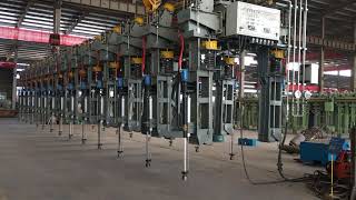 anode beam raising frame test