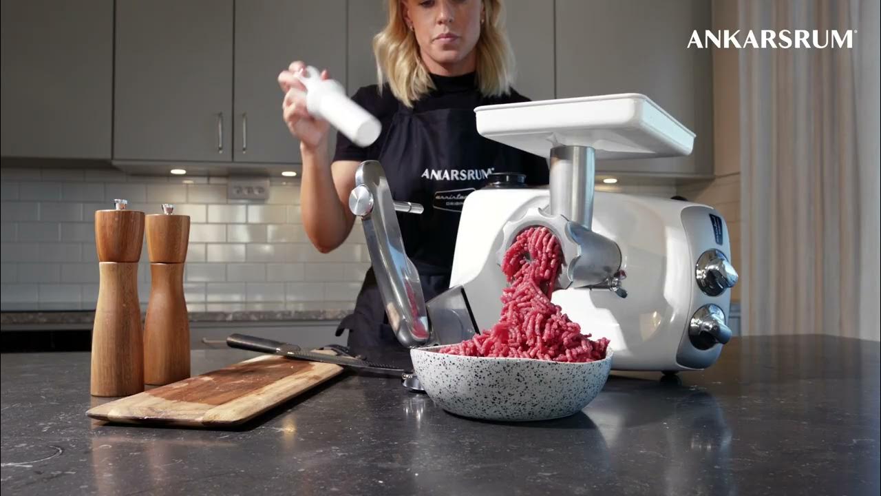How to make Burgers with Ankarsrum Assistent Original YouTube