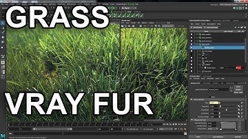 Fast Creating Realistic Grass in 3ds Max with Vray Fur! Project files included!