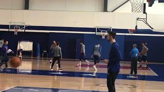 Sixers' Markelle Fultz practices shooting