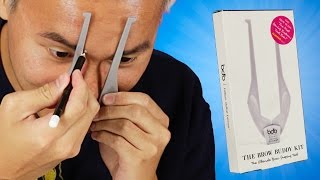 Men Try Bizarre Face Products