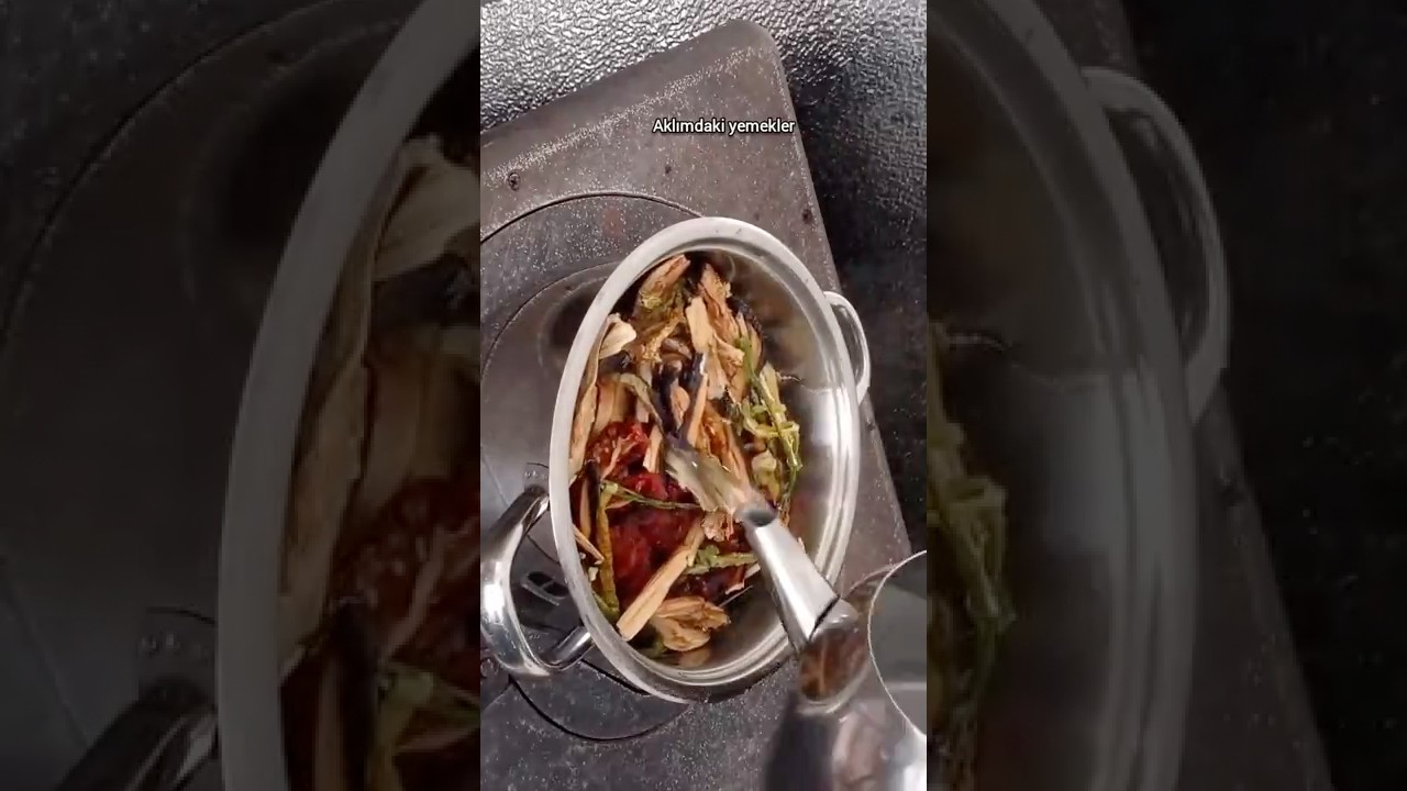 ETTEN DAHA LEZZETLİ KURUTULMUŞ PATLICAN KAVURMASI TARİFİ