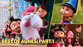 Agnes VERY BEST Moments (Despicable me 1, 2, 3) | Cartoon For Kids