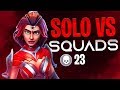 23 KILL WIN SOLO VS SQUADS! - Fortnite Battle Royale