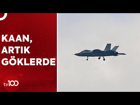 Milli Muharip Uçak Kaan, İlk Uçuşunu Yaptı | TV100 Haber