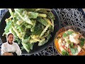 Thai Salad Recipes • Crispy Water Spinach Salad Serve with Tom Yum Sauce |ThaiChef Food