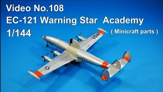 Ec 121 Vietnam Academy EC-121 Warning Star Plastic Model Airplane Kit 1/144 Scale  #12637
