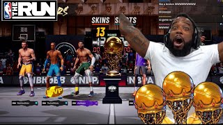 I Won The Championship In Nba The Run!