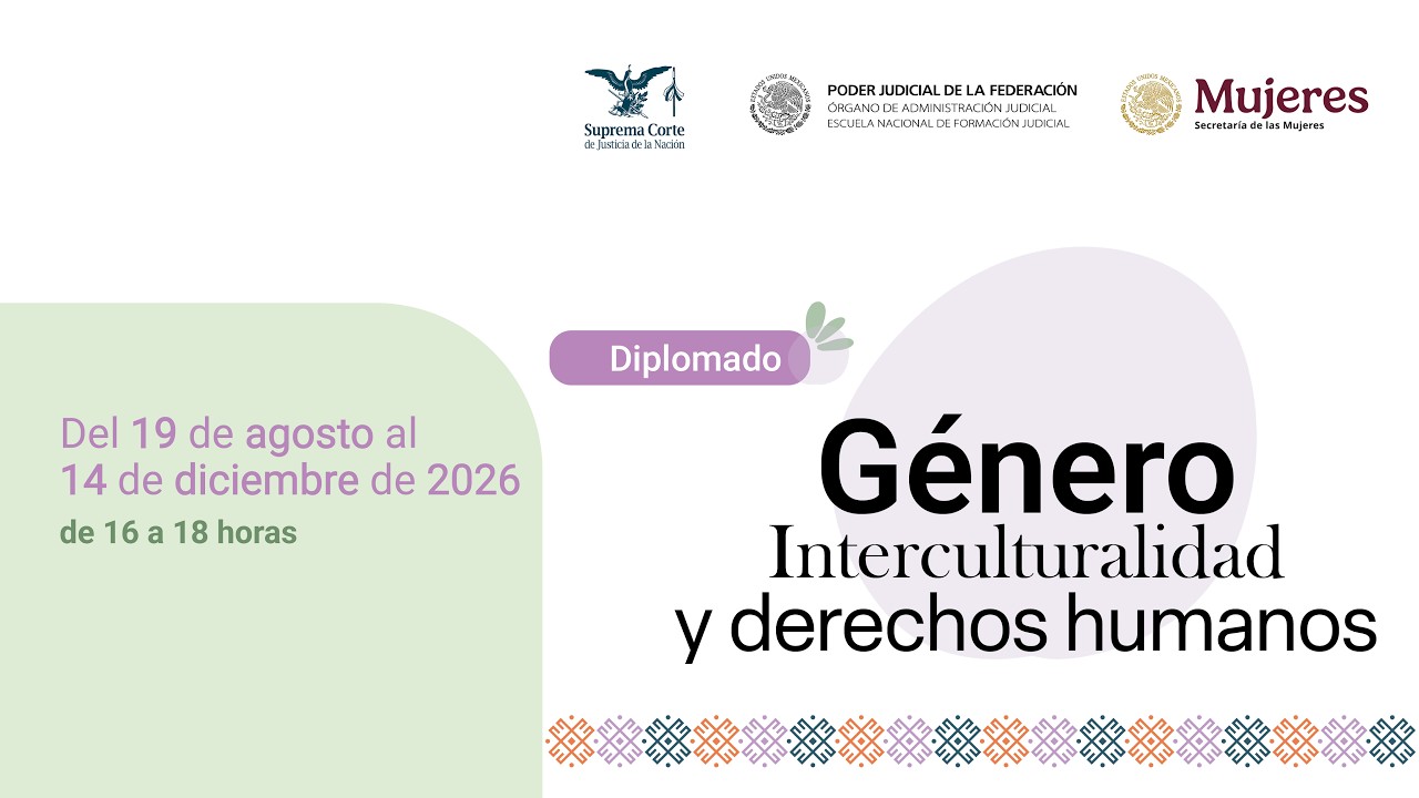 🟣 Diplomado "Género, Interculturalidad y Derechos Humanos"