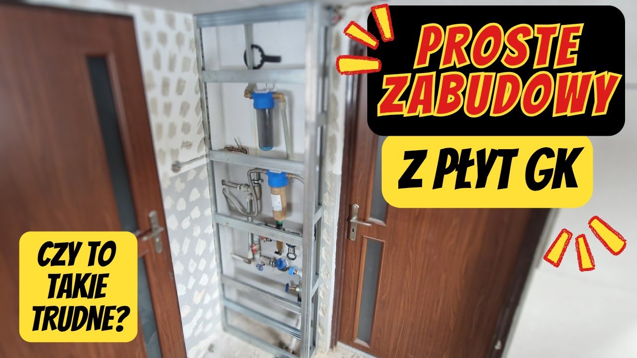 Proste zabudowy z płyt GK. Jak to zrobić? #sufitpodwieszany #zrobtosam #remont #diy #KG #GK #rygips