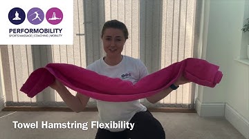 Towel Hamstring Flexibility - PERFORMOBILITY