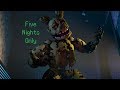 Fnafsfm five nights only by roomie