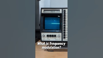 What is frequency modulation? #hamradio #stemlearning #fmradio #oscilloscope