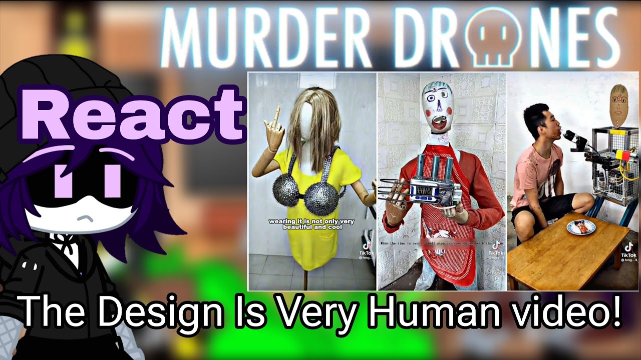 Murder Drones React The Design Is Very Human video! (