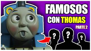 CELEBRITIES WITH THOMAS & FRIENDS!! 😱🚂 (Part 2) - Dario.Studios