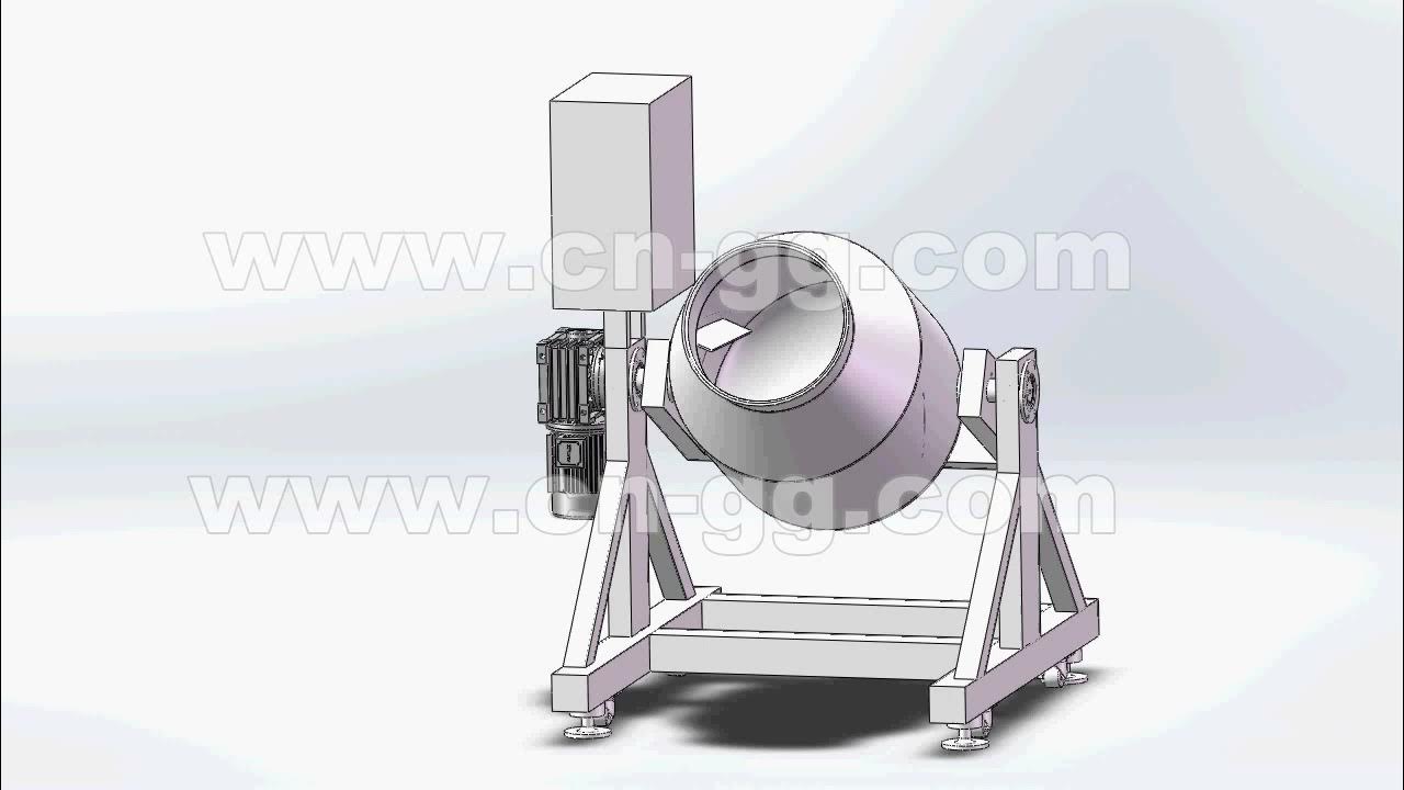 rotary mixing machine for dry powder mixing YouTube