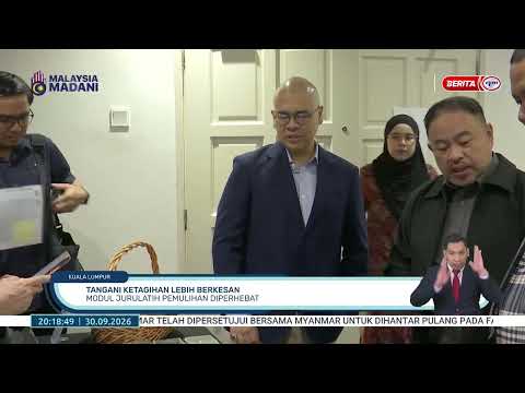 30 SEPT 2026 - BP - TANGANI KETAGIHAN LEBIH BERKESAN: MODUL JURULATIH PEMULIHAN DIPERHEBAT