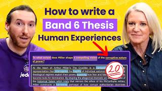 How to write a Band 6 Thesis for Human Experiences (+ Full Mark Example)