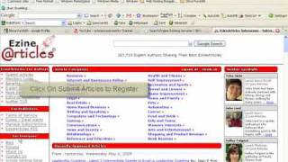 Learn how to submit articles...