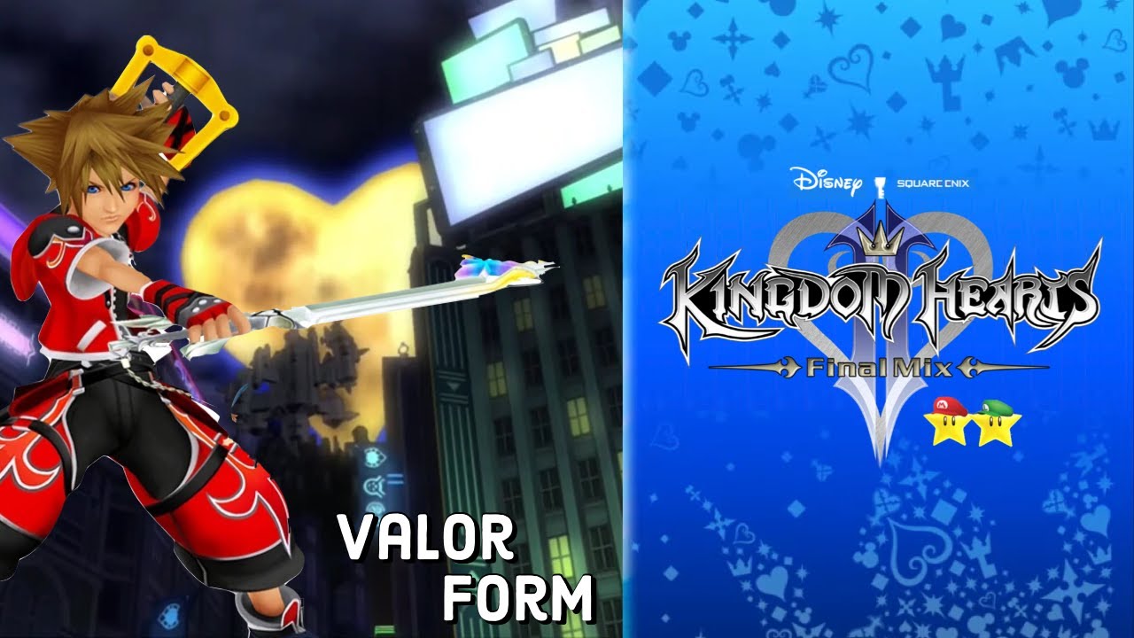 ⭐️Kingdom Hearts 2⭐️ - Drive Forms: Valor Form Lv.7 (max) - Gameplay (PS4)