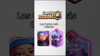 Las cartas más odiadas en Clash Royale #clashroyale #clash #supercell